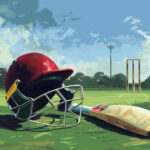 cricket-equipment-digital-art